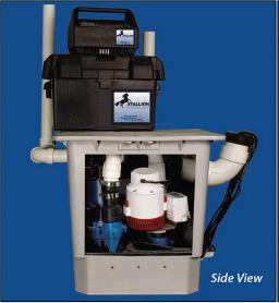water grabber with back up